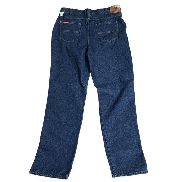 G&K Services Jeans Men's 38X34 Cat 2 Flame Resistant 100%‎ Cotton Blue Denim VTG - Picture 3 of 13